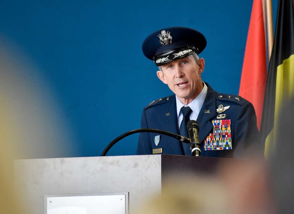 NATO Air Base Geilenkirchen conducts dual change of command ceremony