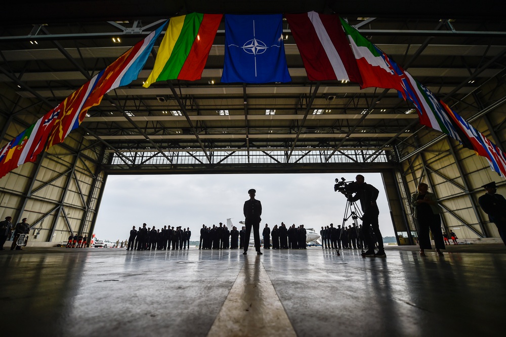 NATO AWACS conducts dual Change of Command