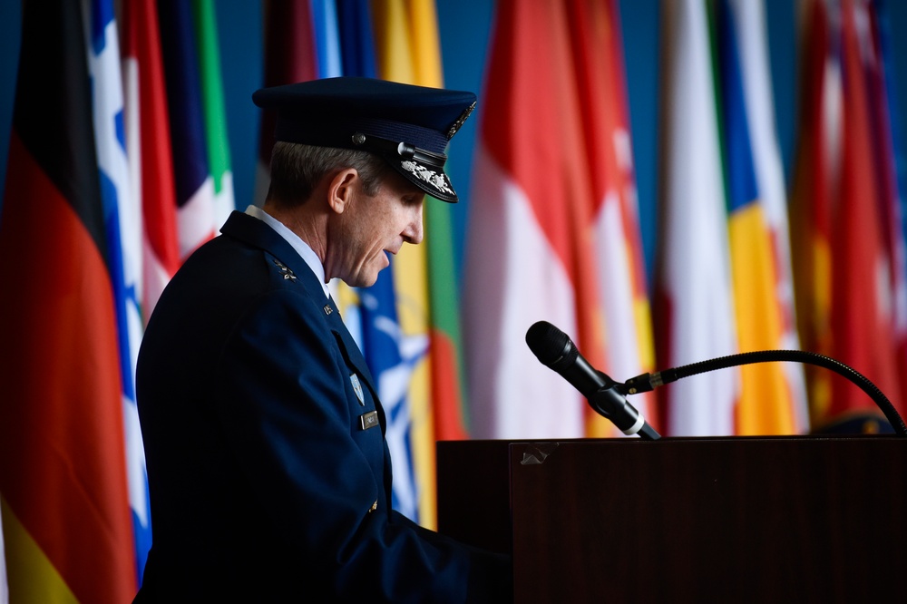 NATO Air Base Geilenkirchen conducts dual change of command ceremony