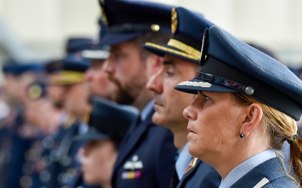 NATO Air Base Geilenkirchen conducts dual change of command ceremony
