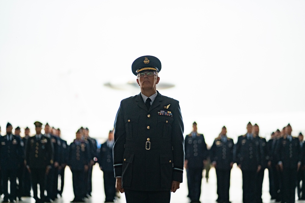 NATO Air Base Geilenkirchen conducts dual change of command ceremony