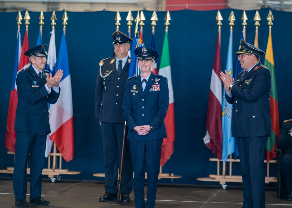 NATO Air Base Geilenkirchen conducts dual change of command ceremony