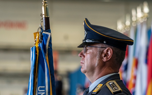 NATO Air Base Geilenkirchen conducts dual change of command ceremony