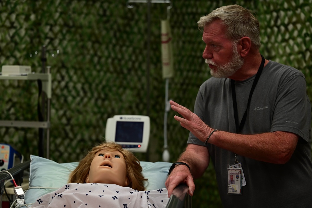 Aviano Red Cross Medical Refresher Training