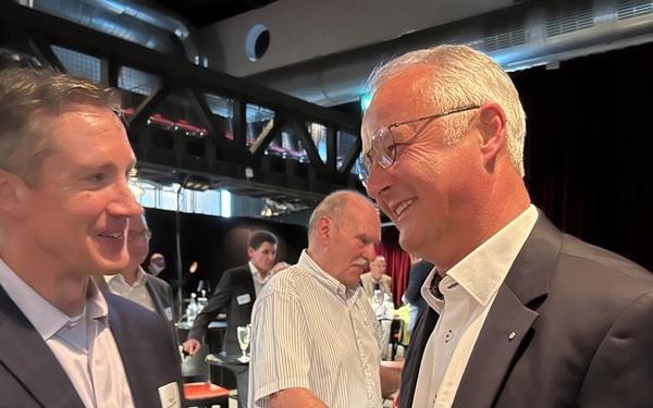 U.S. Army Garrison Rheinland-Pfalz Commander Honors Markus Vollmer's Service