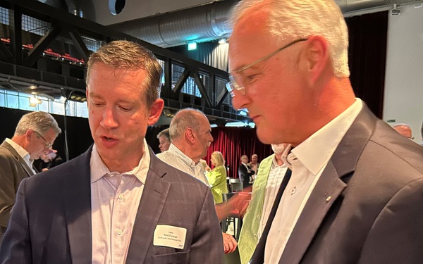 U.S. Army Garrison Rheinland-Pfalz Commander Honors Markus Vollmer's Service