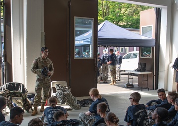 773rd Civil Support Team hosts area JROTC Cadets for CBRN