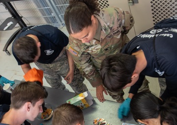 773rd Civil Support Team hosts area Air Force Junior ROTC Cadets for CBRN