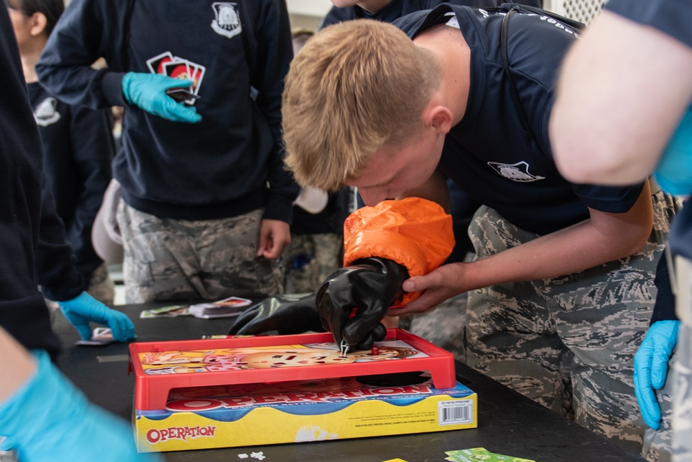 773rd Civil Support Team hosts area Air Force Junior ROTC Cadets for CBRN