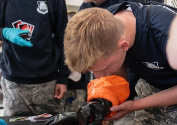 773rd Civil Support Team hosts area Air Force Junior ROTC Cadets for CBRN