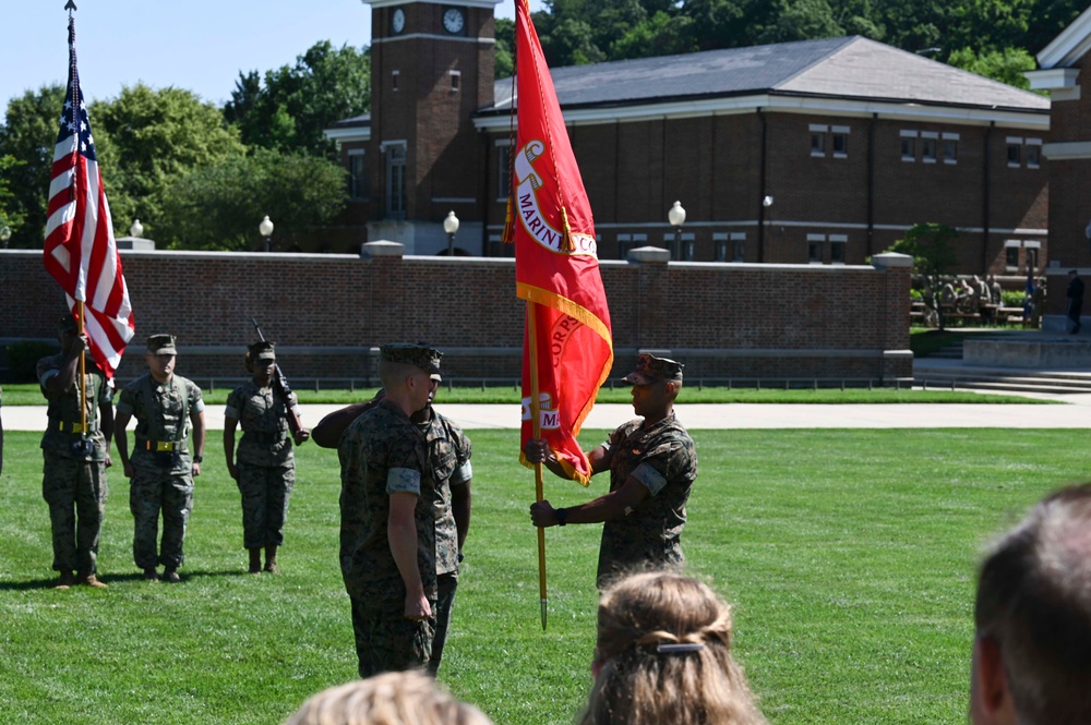 USMC Advisor Company Alpha welcomes new commander