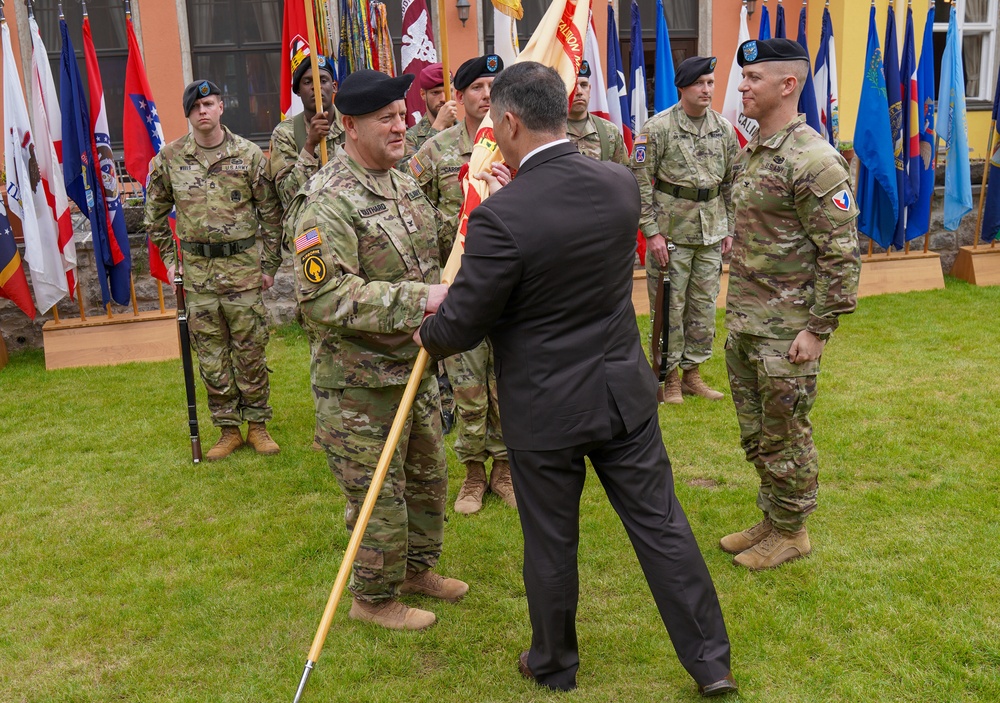 USAG Ansbach Change of Command ceremony 2024