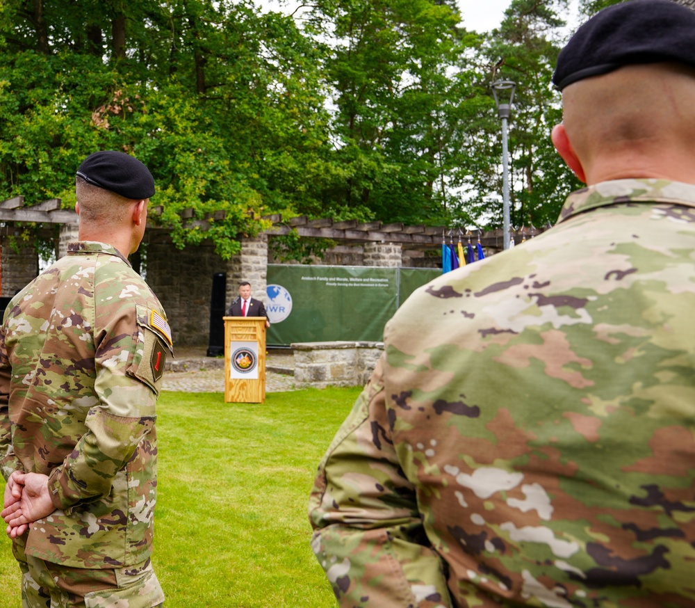 USAG Ansbach Change of Command ceremony 2024