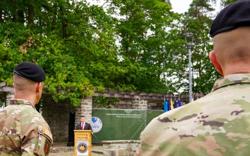 USAG Ansbach Change of Command ceremony 2024