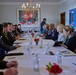 Gen. Brown and Gen. Langley conduct country team brief