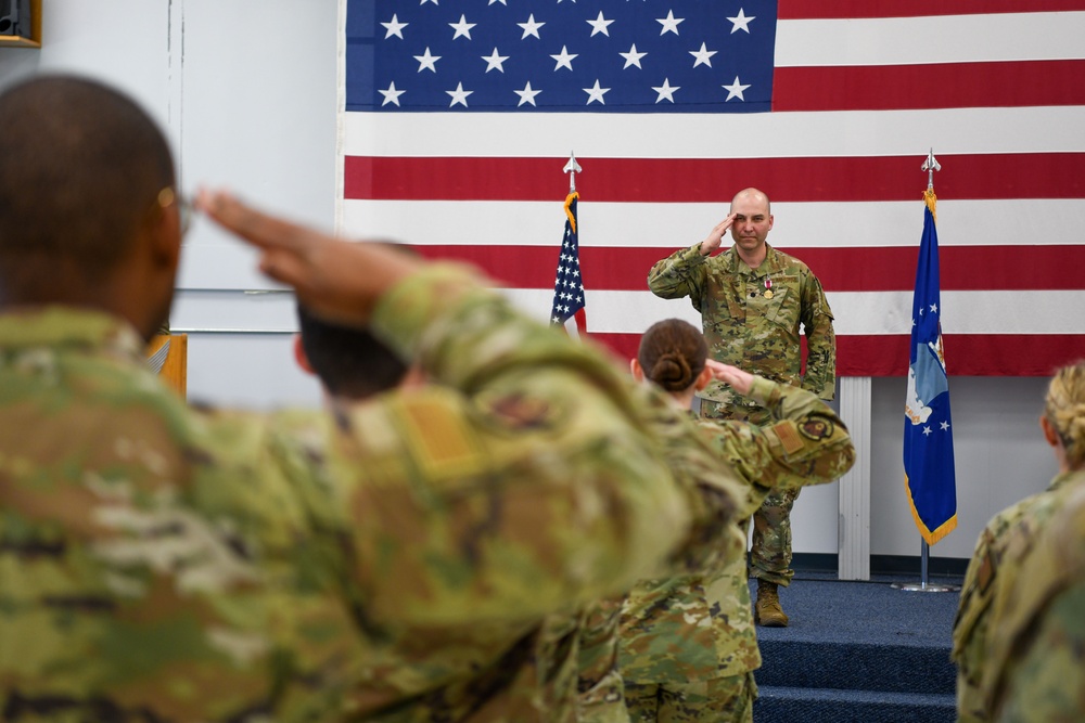 319th Operations Medical Readiness Squadron change of command