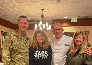 A first sergeant and a father: Master Sgt. Thomas Hallanger tells his story