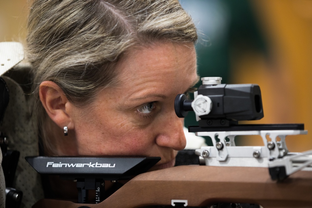 2024 DoD Warrior Games Athletes Sight-In Journey To Recovery With Precision Air Adaptive Sports