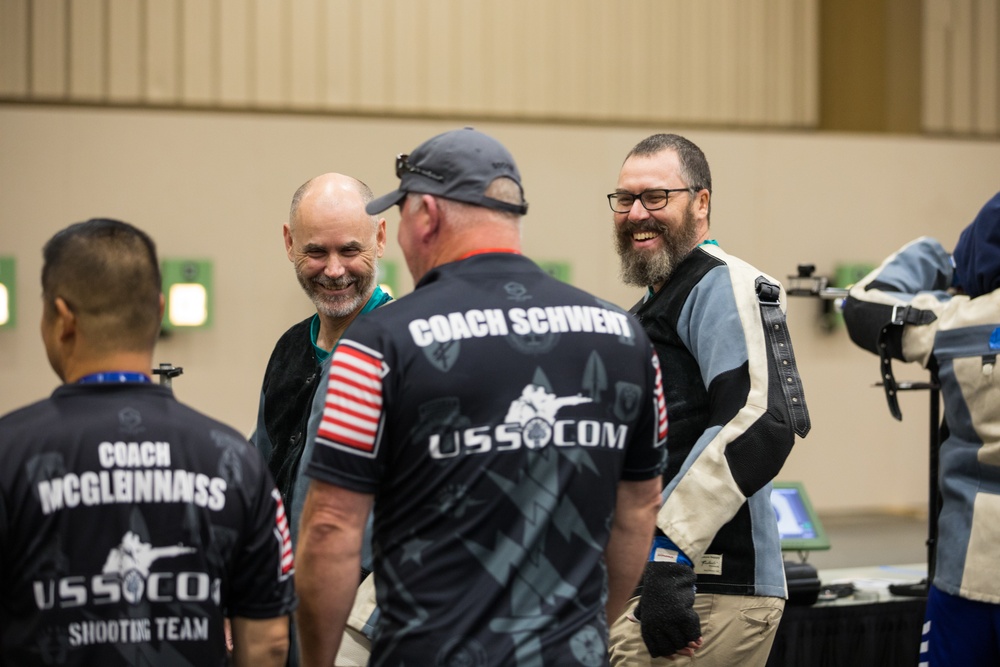 2024 DoD Warrior Games Athletes Sight-In Journey To Recovery With Precision Air Adaptive Sports