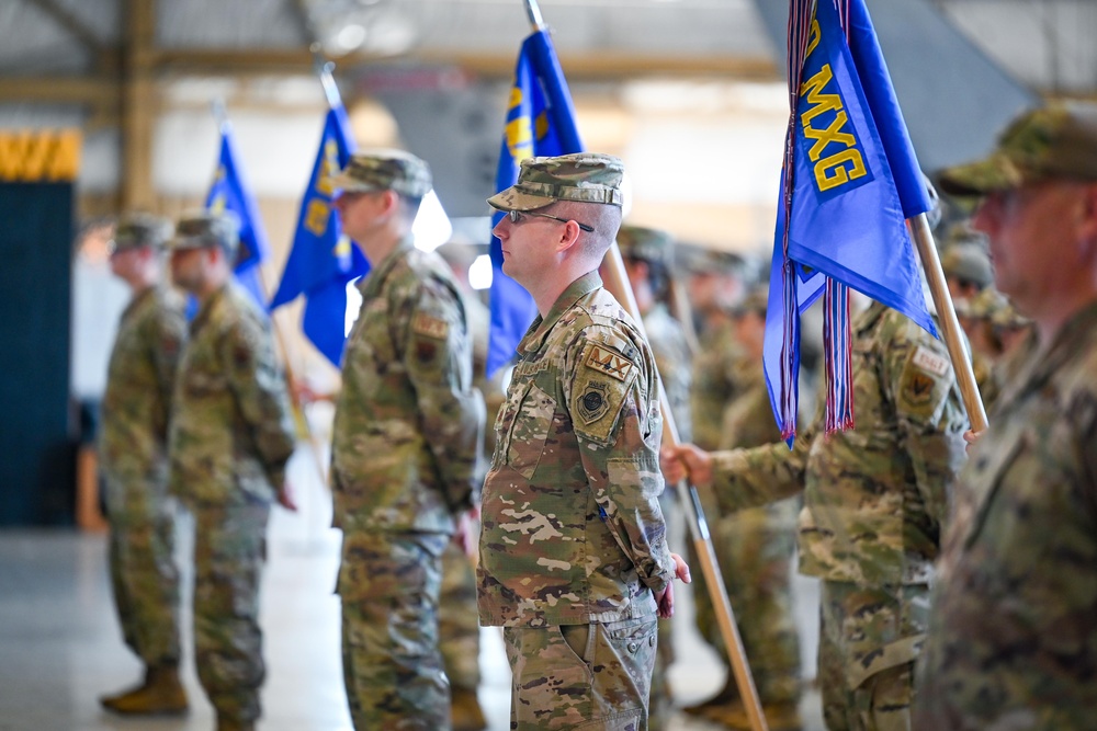 20th MXG change of command