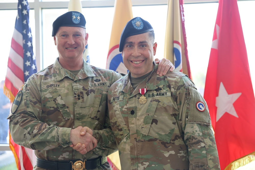 LTC Cooper takes command of STB, 1st TSC