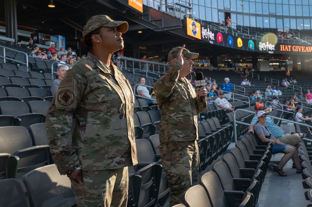 Las Vegas Aviators military appreciation night