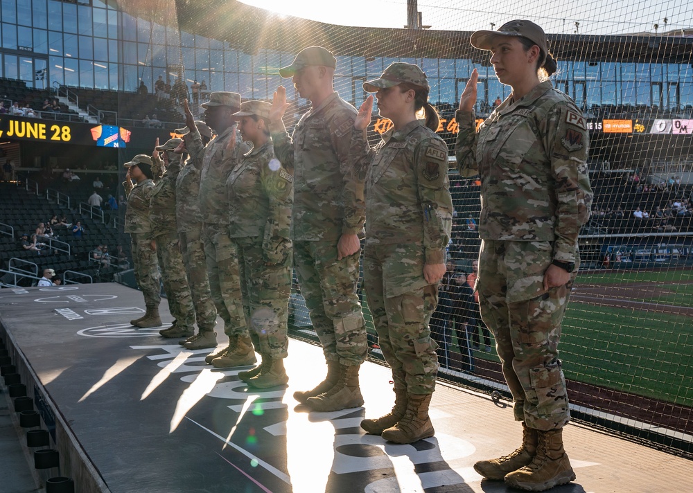 Las Vegas Aviators military appreciation night