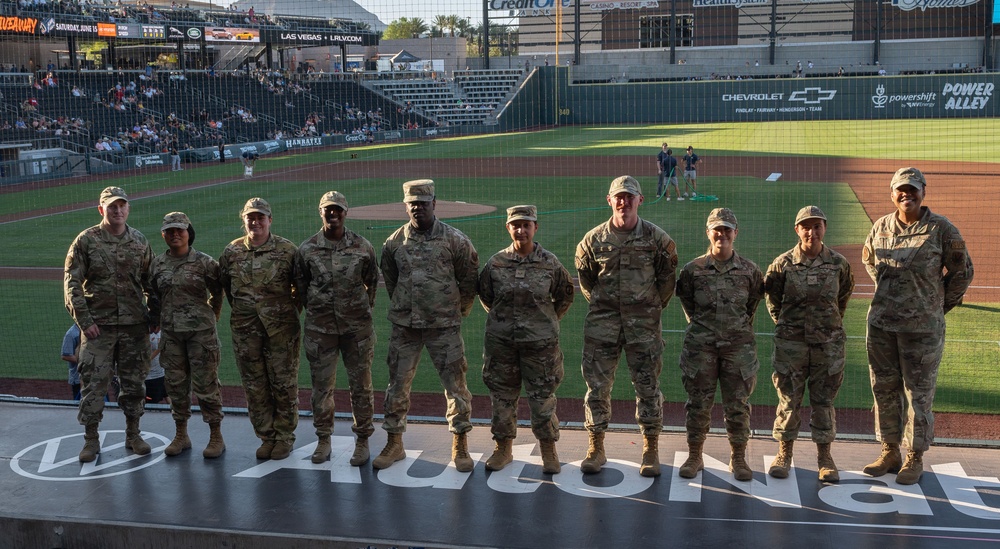 Las Vegas Aviators military appreciation night