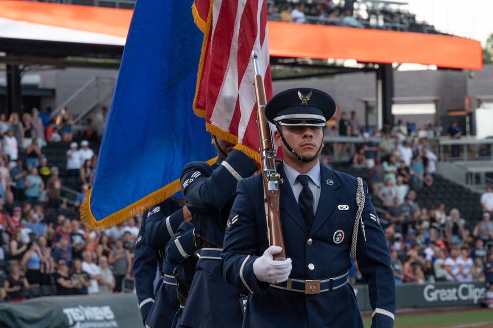 Las Vegas Aviators military appreciation night
