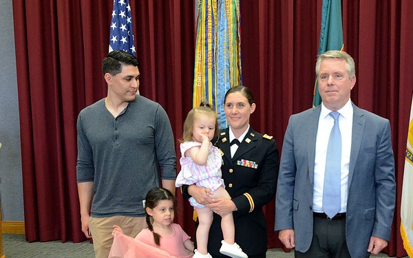 Capt. Hilary Carbajal Promotion Ceremony