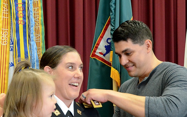 Capt. Hilary Carbajal Promotion Ceremony