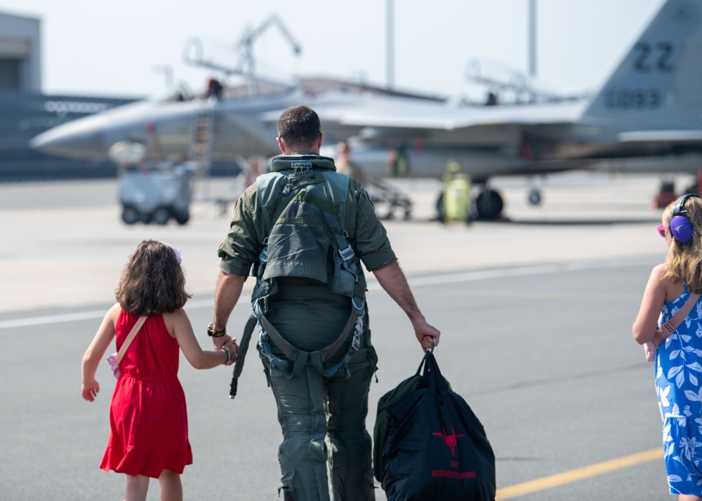 104th Fighter Wing pilots fly fini-flights