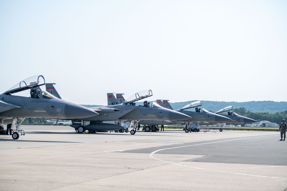 104th Fighter Wing pilots fly fini-flights