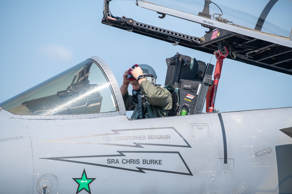 104th Fighter Wing pilots fly fini-flights