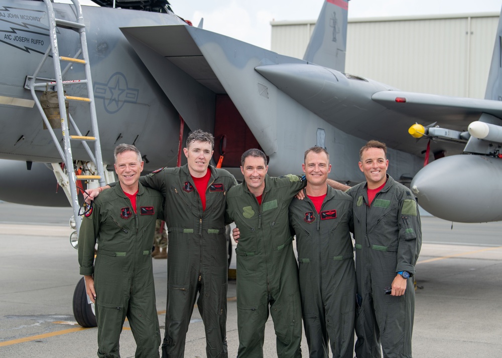 104th Fighter Wing pilots fly fini-flights