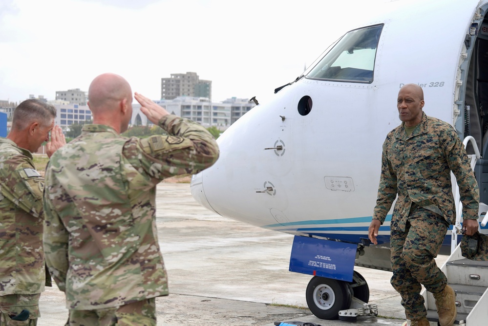 Gen. Langley Arrives in Mogadishu, Somalia