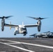 Osprey Operations Onboard USS Carl Vinson