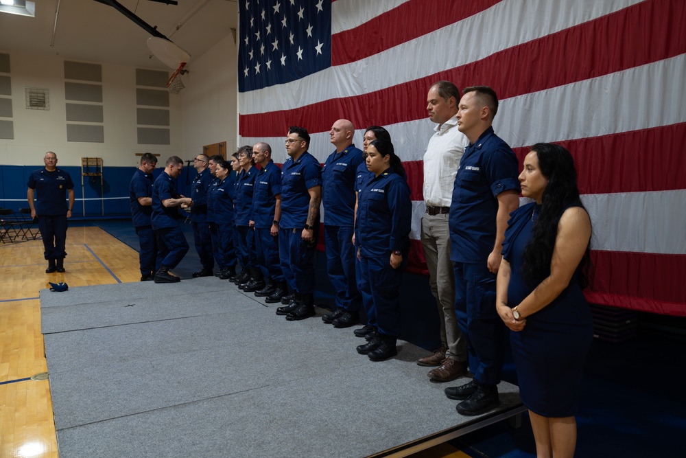 Base Seattle, 13th District members recognized for exemplary service during Sitka MH-60 mishap