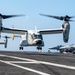 Osprey Operations Onboard USS Carl Vinson