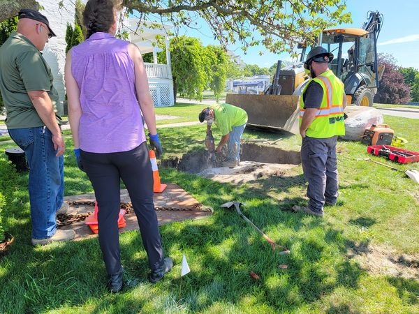 Naval Station Newport Digs Up 100-Year-Old Time Capsule