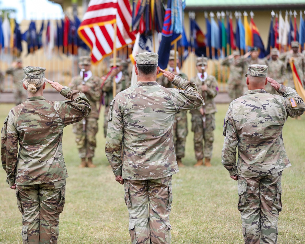 9th Mission Support Command conducts a Change of Command Ceremony