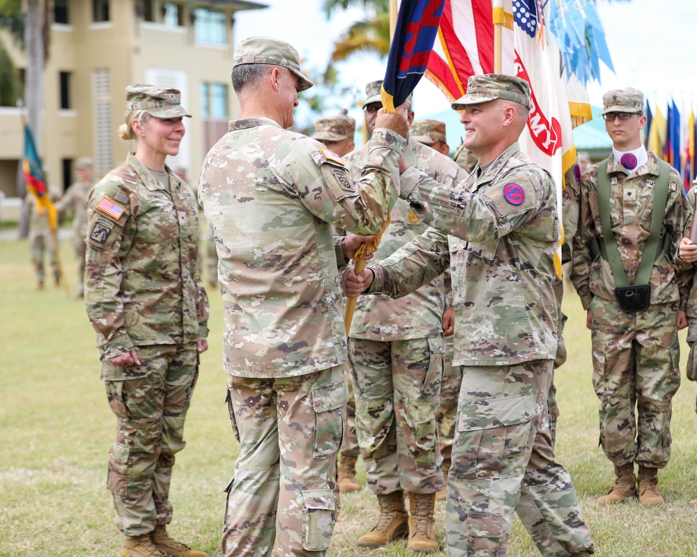 9th Mission Support Command conducts a Change of Command Ceremony