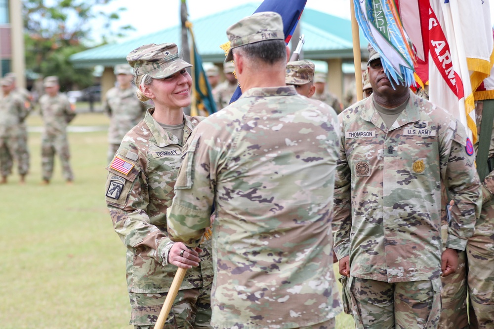 9th Mission Support Command conducts a Change of Command Ceremony