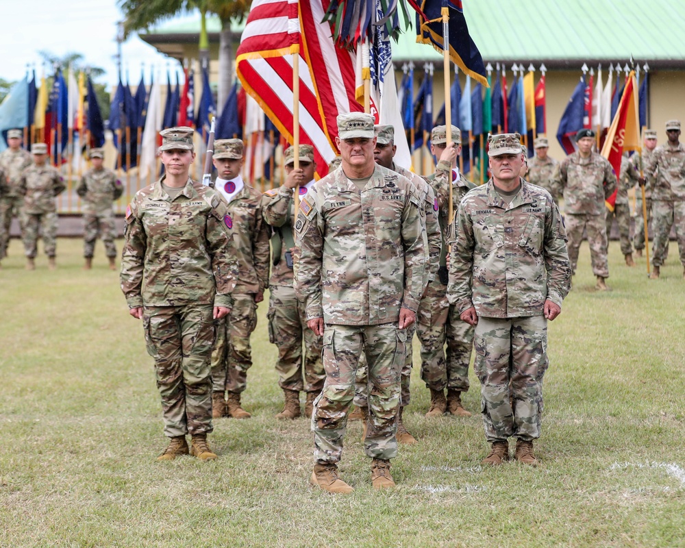 9th Mission Support Command conducts a Change of Command Ceremony