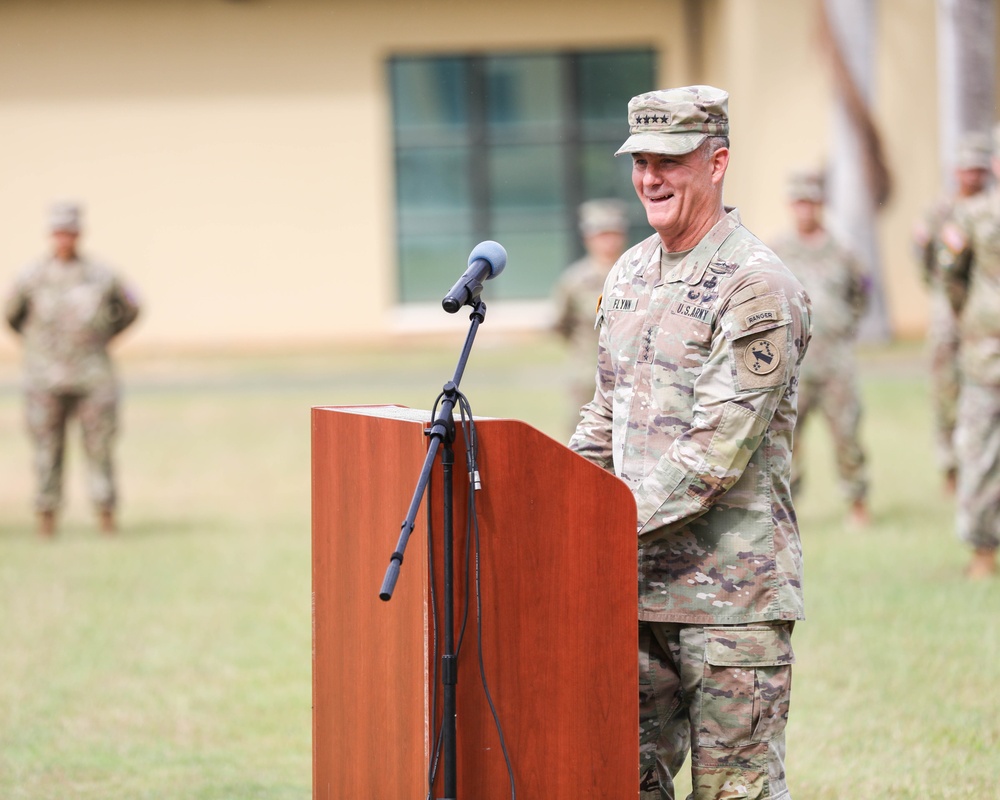 9th Mission Support Command conducts a Change of Command Ceremony