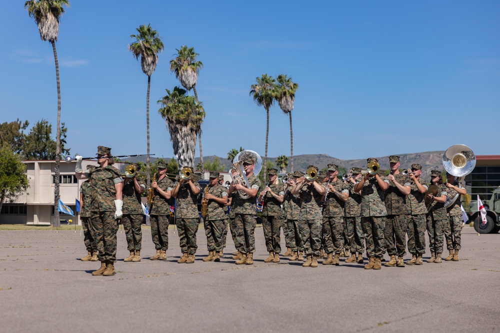 Fair Winds and Following Seas: 1st Supply Bn CoC Ceremony