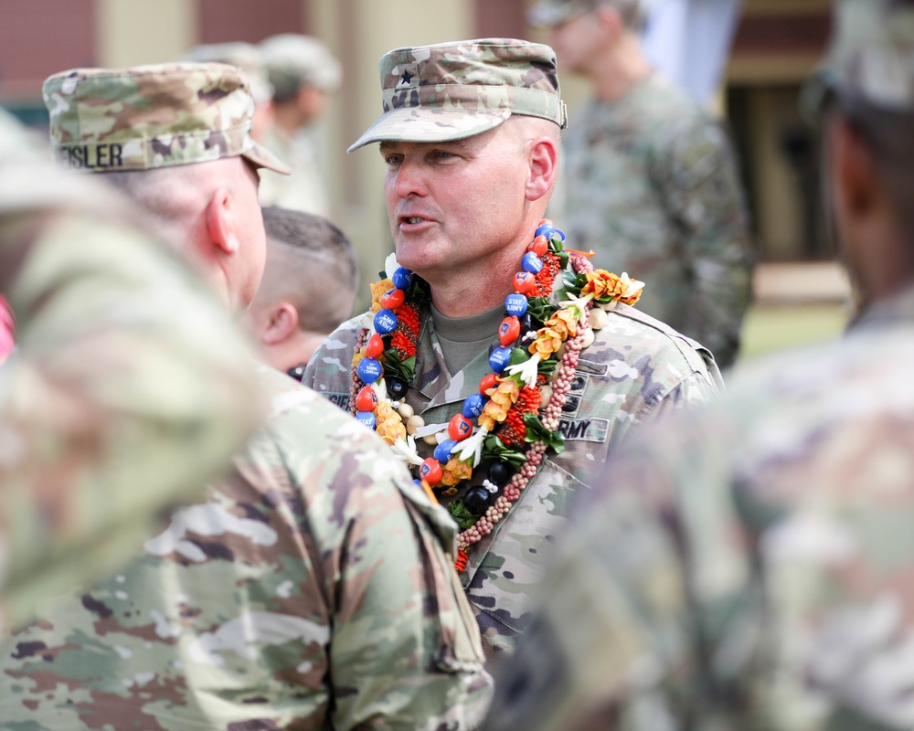 9th Mission Support Command conducts a Change of Command Ceremony