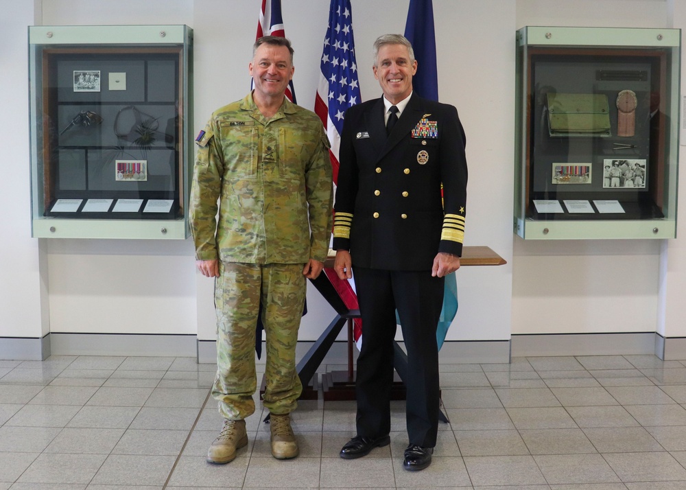 Adm. Steve Koehler visit to Canberra, Australia