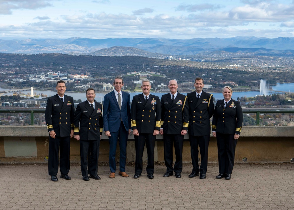 Adm. Steve Koehler visit to Canberra, Australia