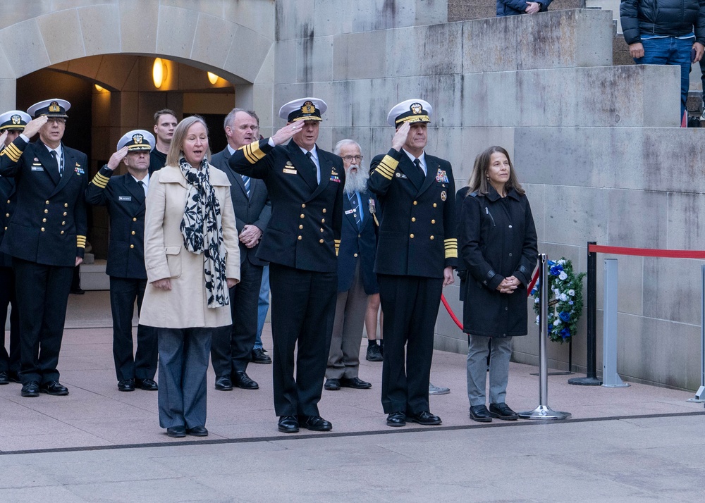 Adm. Steve Koehler visit to Canberra, Australia